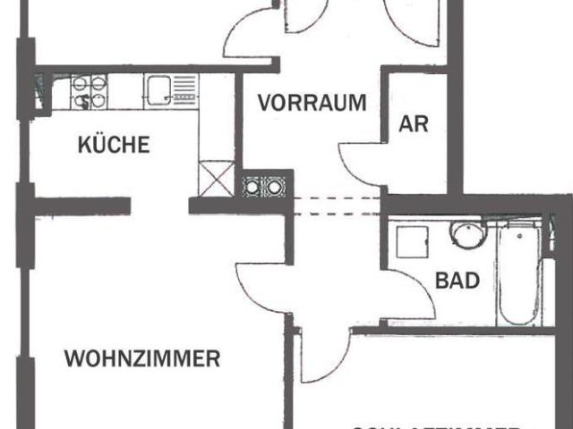 SCHÖNER WOHNEN IN BAD GASTEIN! Gemütliche, geförderte 3 Zimmerwohnung mit Balkon in Bad Gastein! Mit hoher Wohnbeihilfe