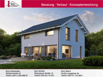 Schönes Baugrundstück ideal für ein Einfamilienhaus teilweise mit Fernblick in schöner Wohnlage von Eltville Rauenthal