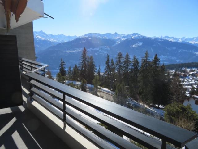 Schönes Studio Apartment mit Blick auf die Alpen