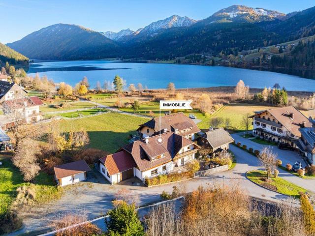 Schönes 260m² Mehrfamilienwohnhaus mit 4 Wohnungen am Weißensee mit Seeblick und Seenähe in TOPLAGE