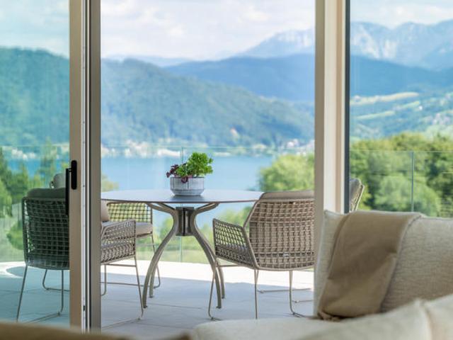 Schönheit die verführt 175m² Seeblickpenthouse am Attersee