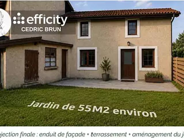 Scionzier 74950 Achat / Vente maison 4 pièces t4 jardin terrasse