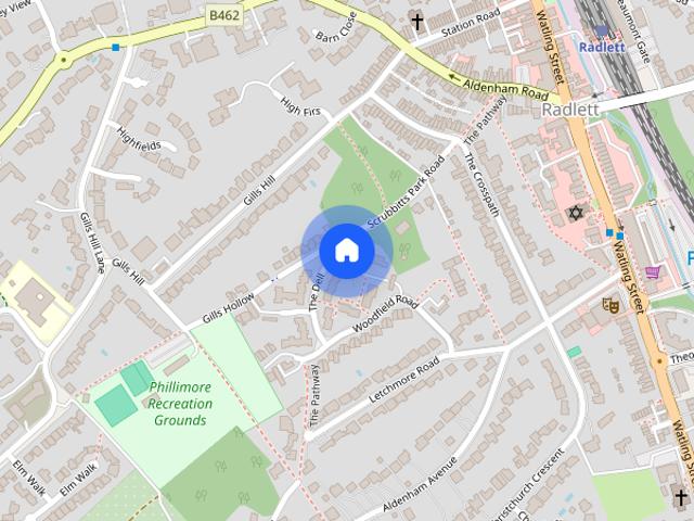 Scrubbitts Square, Radlett