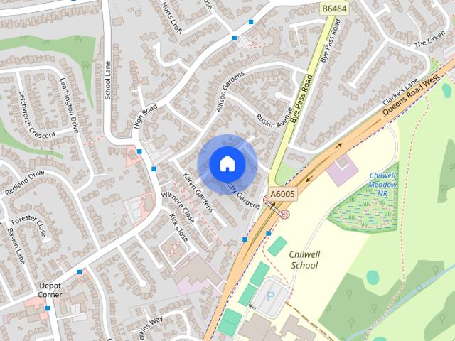 Scrivelsby Gardens, Chilwell, NG9