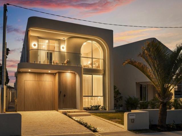 Sculptural curves and considered design in a bayside home