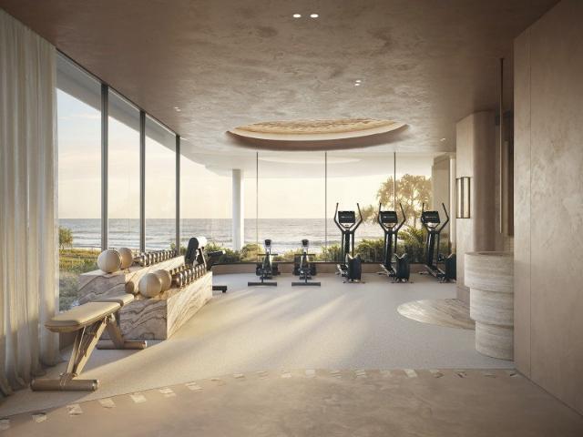 Sculptural interiors shaped by sea and light