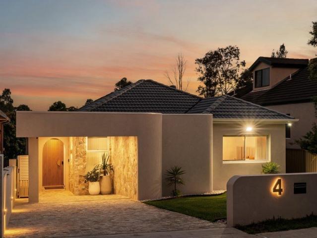 Sculpted interiors and a seamless poolside entertaining flow