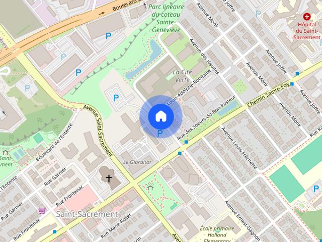 Samuel Holland Apartments | 1245, 1275 Chemin Ste. Foy, 830, 840, 850 Ave. Ernest Gagnon, 875 Ave. Holl, Quebec · 2 ch