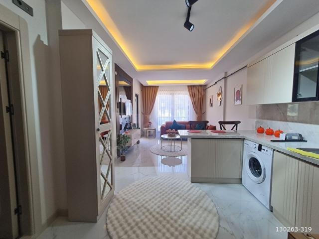 SAMYAPTAN ADA MUTFAKLI LÜKS EŞYALI 1+1 SATILIK DAİRE