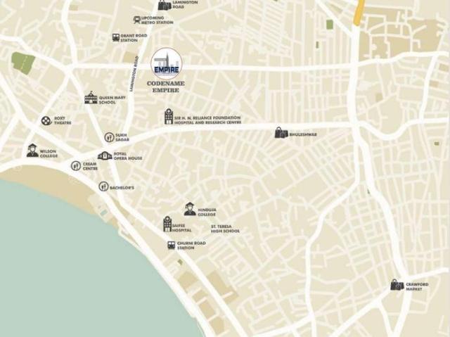 Grant Road 4 BHK Apartment For Sale Mumbai