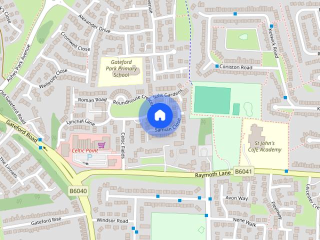 Samian Close, Worksop