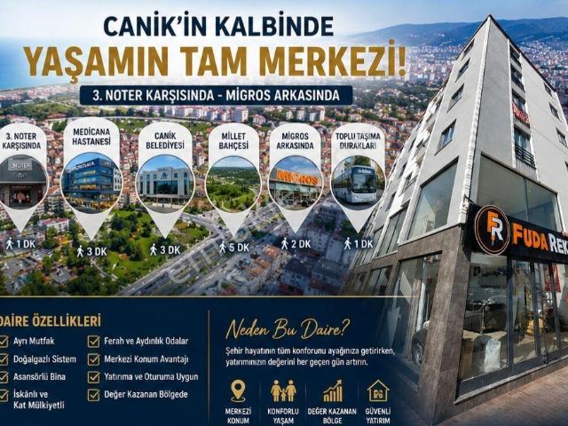 Son Fırsat Son Gün Samsun Canik Satılık 2+1 Sıfır Daire