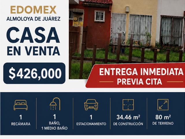 SANTA JUANA 1era SECCION ALMOLOYA DE JUAREZ, ESTADO DE MEXICO