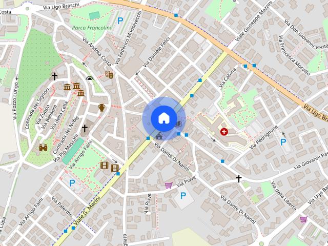 Santarcangelo ampio bilocale arredato