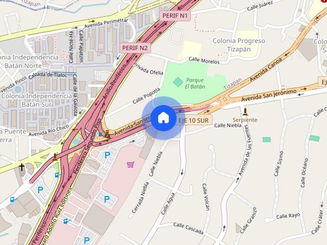 San Jeronimo # 111 Depto 708 Col. La Otra Banda
