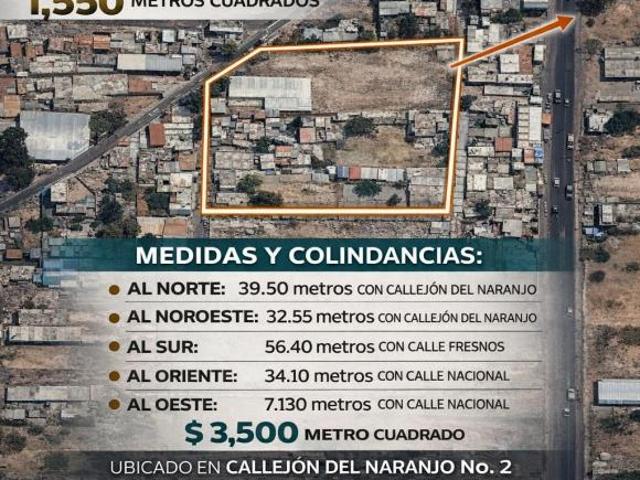 San Salvador Atenco terreno 1550 metros cuadrados