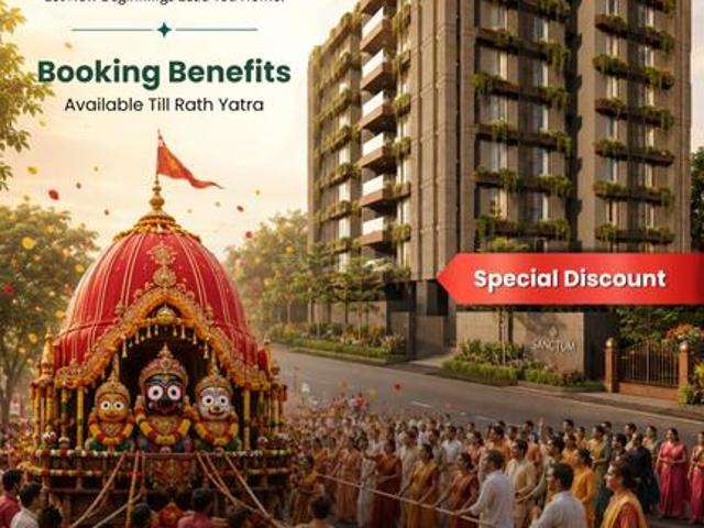 Sanctum,Ambli 4 BHK Apartment For Sale Ahmedabad
