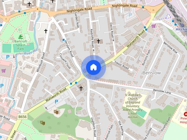 Sanders Place, Walsworth Road, Hitchin