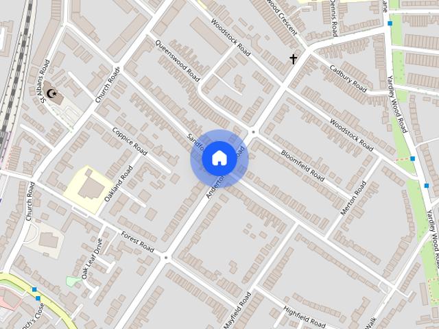 Sandford Road, Moseley, Birmingham, B13
