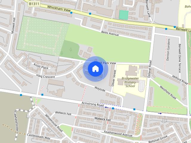 Sandhoe Gardens, Benwell, Newcastle Upon Tyne
