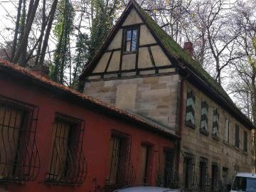 Sandsteinhaus alte Gaststätte historisches Gebäude Altbau