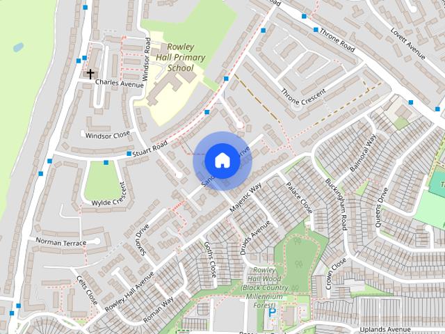 Sandringham Drive, Rowley Regis, West Midlands, B65