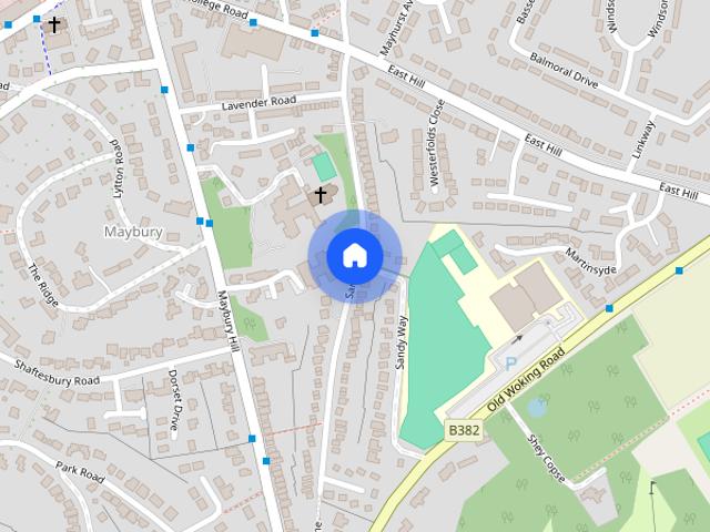 Sandy Lane, Woking, Surrey, GU22