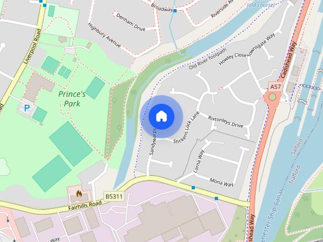 Sandywarps, Manchester, M44