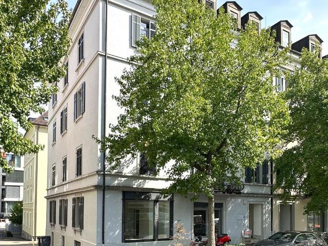 Saniert charmant grosszügig mitten in Zürich!