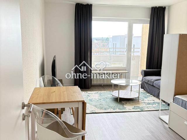 Saniert und Voll Möblierte 1 Zimmer Wohnung im 5. OG in Mainz Gonsenheim