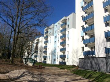 Am Bach, Frankfurt - Balkon, Aufzug