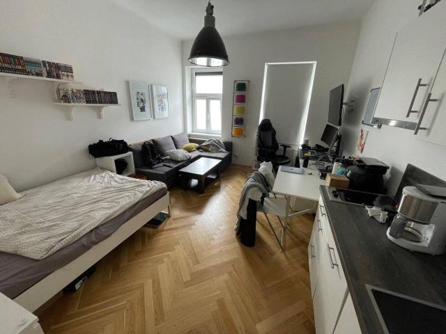 Sanierte 1 ZI inkl Küche + Bad und großzügigem Vorraum am Brunnenmarkt !