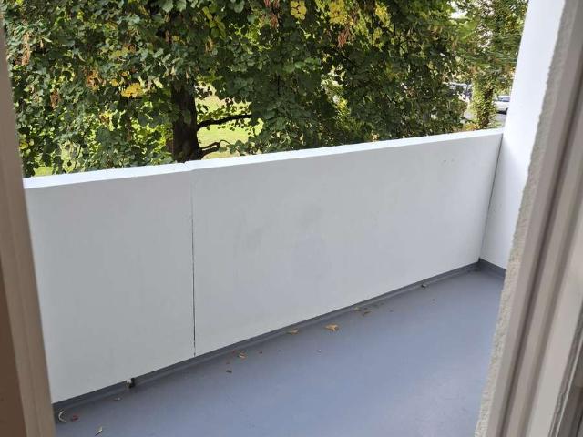 Sanierte 1 Zimmerwohnung mit Balkon und Blick in einen Park München Ramersdorf