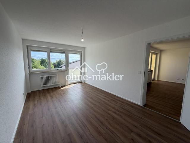 Sanierte 2 Zimmer Wohnung mit zwei Balkonen in Wiesbaden Medenbach