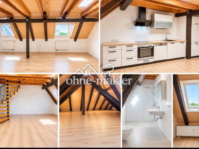 Sanierte 2 Zimmer Maisonettewohnung in Offenau