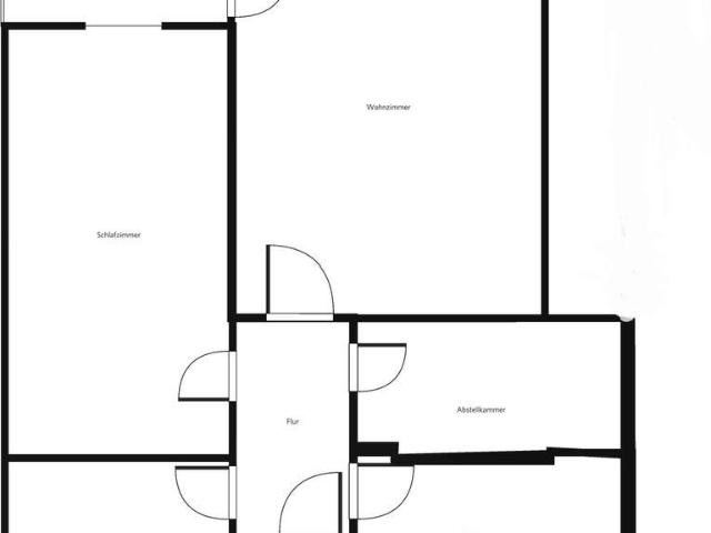 Sanierte 2 Zimmerwohnung mit Balkon und Tageslichtbad