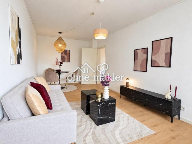 Sanierte 2 ZKB mit Balkon, Aufzug & Stellplatz in Saarbrücken St. Arnual
