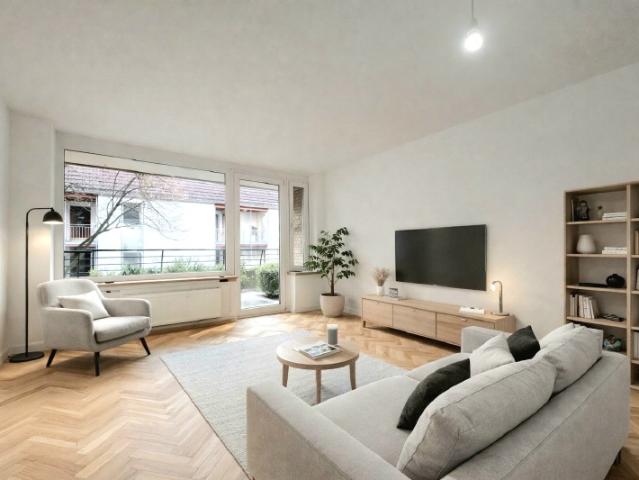 Sanierte 3 Zimmer Wohnung mit Terrasse