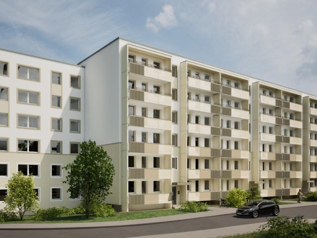 sanierte 3 Zimmer Wohnung WBS notwendigAm Jägerpark 64 in 01099 Dresden