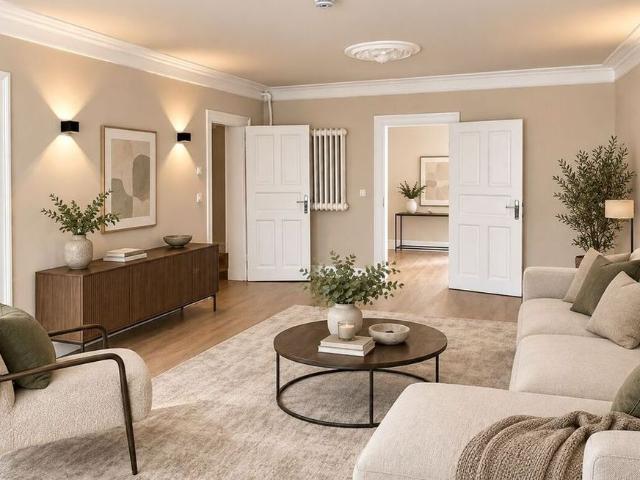Sanierte 3 Zimmer Souterrainwohnung – Wohnen an der Rothenbaumchaussee