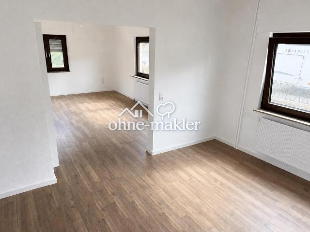 Sanierte 3,5 Zimmer Wohnung mit Garten & Einbauküche in Haiger Seelbach