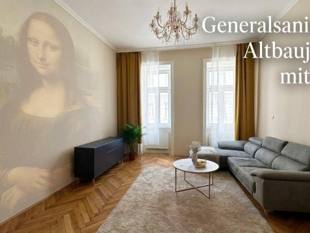Sanierte und möblierte 2 Zimmer Eigentumswohnung im sanierten Altbau mit Lift und Fernwärmeanschluss!