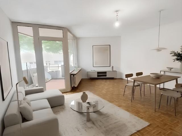 Sanierte Wohnung mit Balkon und Tiefgarage nähe Klinikum Mitte zu vermieten!