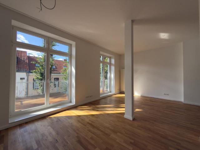 Sanierte Altbauwohnung Am Dobben mit Balkon & Einbauküche