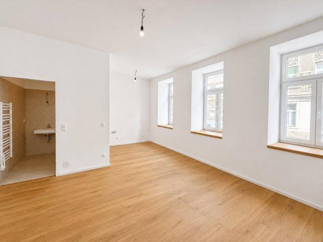 Sanierte Altbauwohnung im Erdgeschoß – 2 Zimmer 1100 Wien