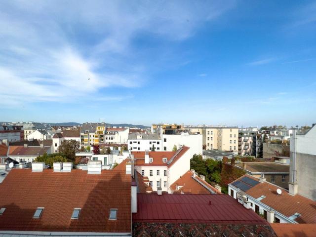 124 m² Dachgeschosswohnung mit 47 m² Wohnküche & Weitblick | 1070 Wien