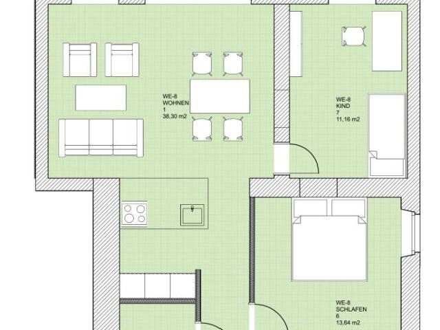 Sanierte Eigentumswohnungen mit moderner Heiztechnik KFW Darlehen +Tilgungszuschuss 24.000 EUR