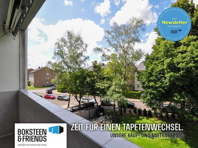 Sanierte Etagenwohnung mit Balkon in Sackgassenlage