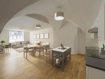 Sanierte Loft Wohnung in der Mittergasse Provisionsfrei!