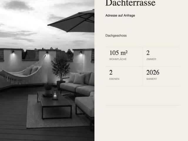Sanierte Maisonette, Dachterrasse, neu, Pulheim Zentrum, 105qm